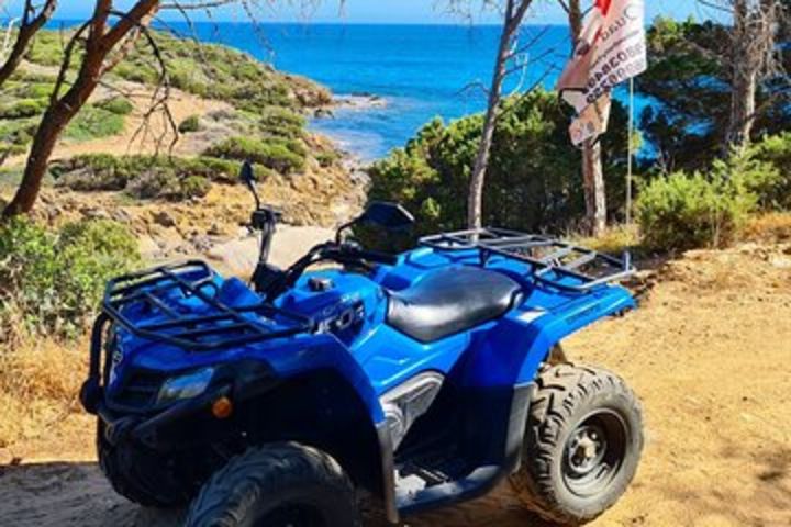 Cagliari: Quad-ATV Adventure Experience from Chia image