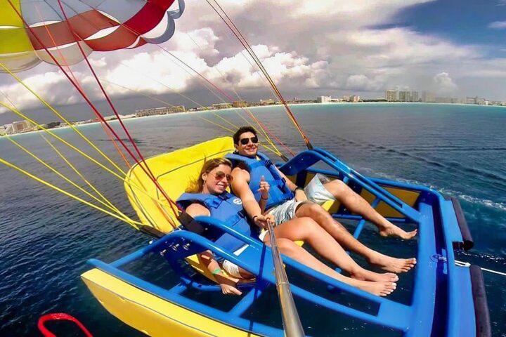 Sky Rider Lagoonside Parasailing in Cancún image