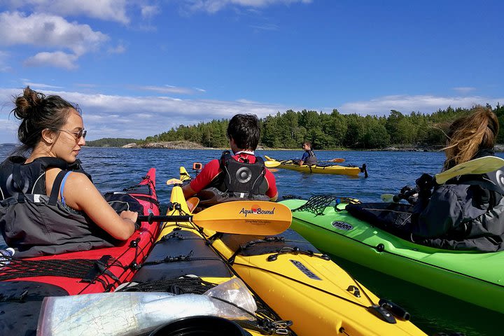 1-Day Small-Group Stockholm Archipelago Kayak Tour image