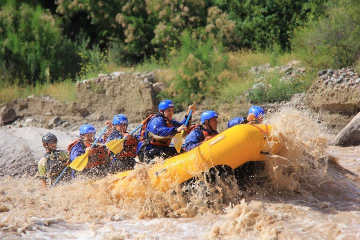 White water rafting in Mendoza. Live the adventure image