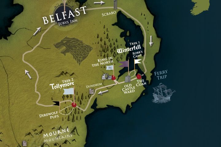 Game of Thrones - Winterfell Trek from Belfast image