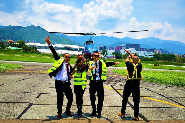 Medellin helicopter tour image