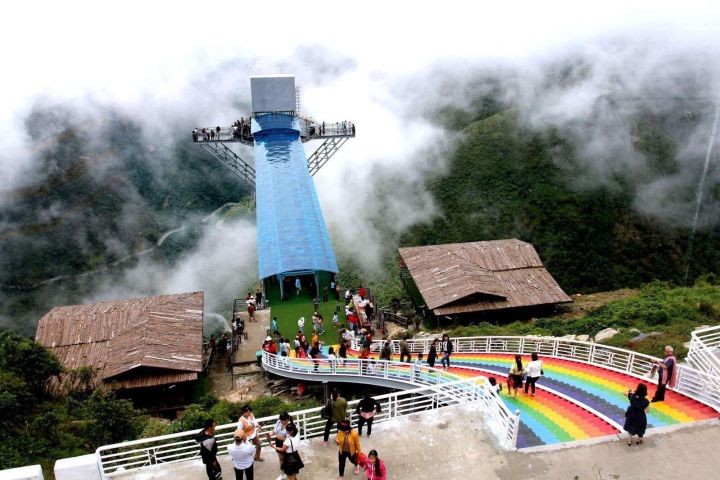 Sapa Cloud Dragon Skywalk & Silver Waterfall Tour image