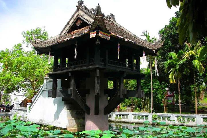 Hanoi Half Day City Tour with One Pillar Pagoda and Ho Chi Minh Squares image