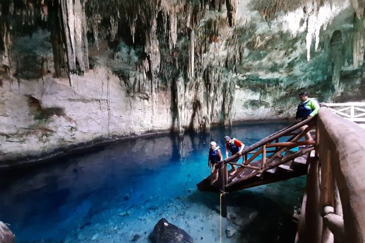 Santa Barbara Cenotes Swimming Tours Yucatan image