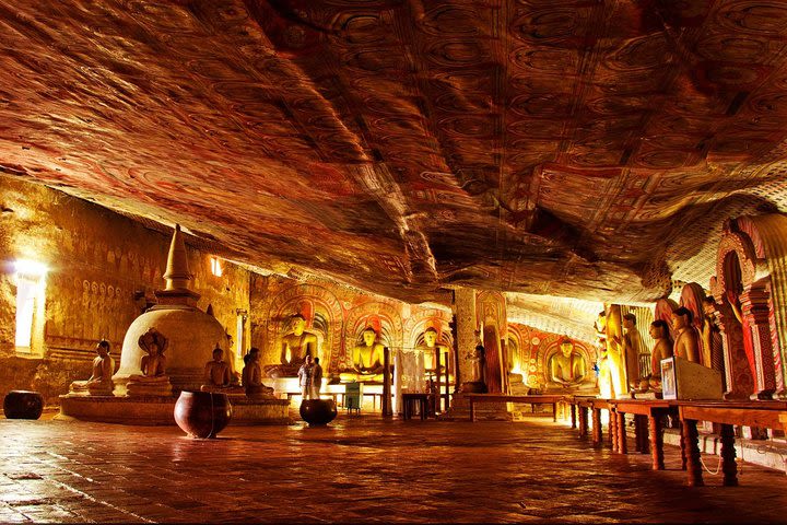 Day Tour to Dambulla Cave Temple & Polonnaruwa Ancient City From Negombo. image