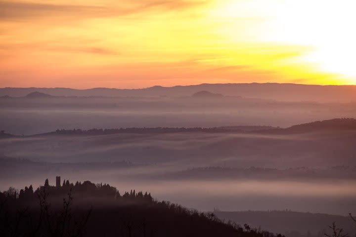 Sunset excursion on the hills image