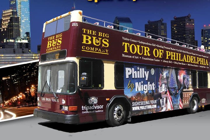 Philly By Night Double Decker Bus Tour image