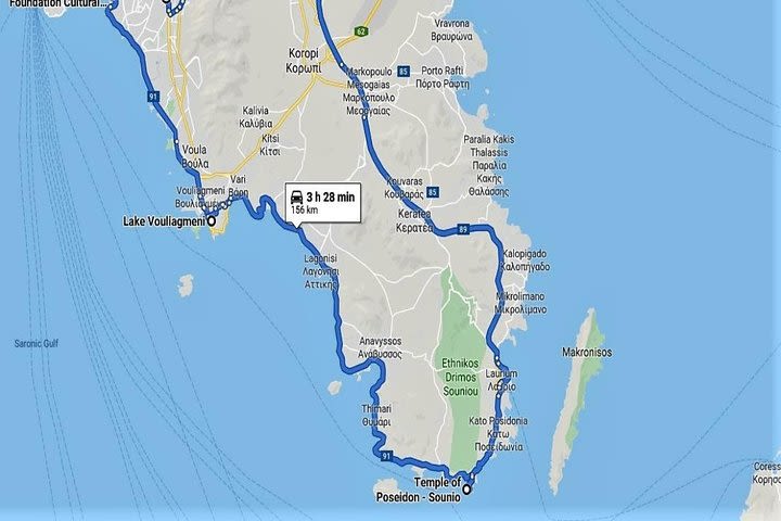 Motorcycle Tour of the Athenian Riviera - BMW G310GS image