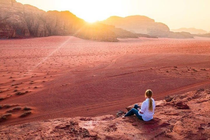 Jordan Horizons Tours : Wadi rum Jeep tour 7 Hrs ( Full Day ) image