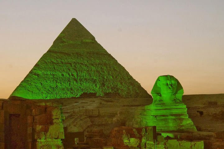 Sound and Light Show at Giza Pyramids image