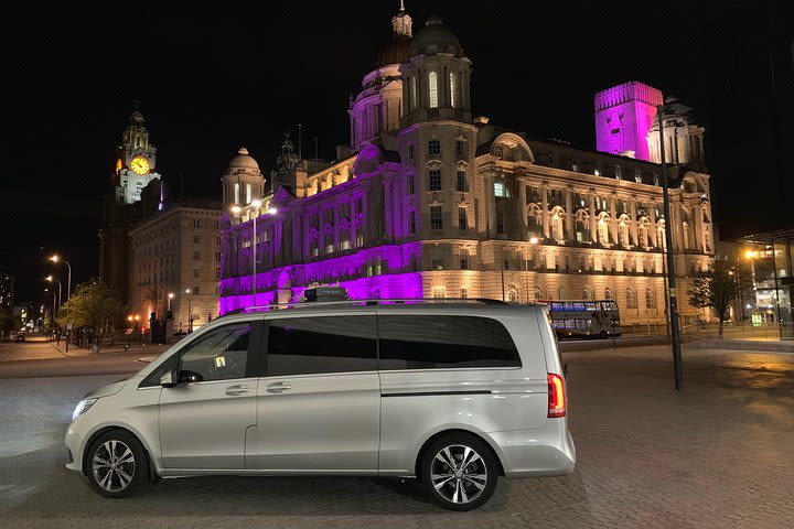 Enjoy Liverpool in Private Luxury Transport for visitors and special occasions. image