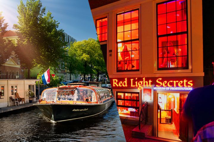 Red Light Secrets + Amsterdam Canal Cruise image