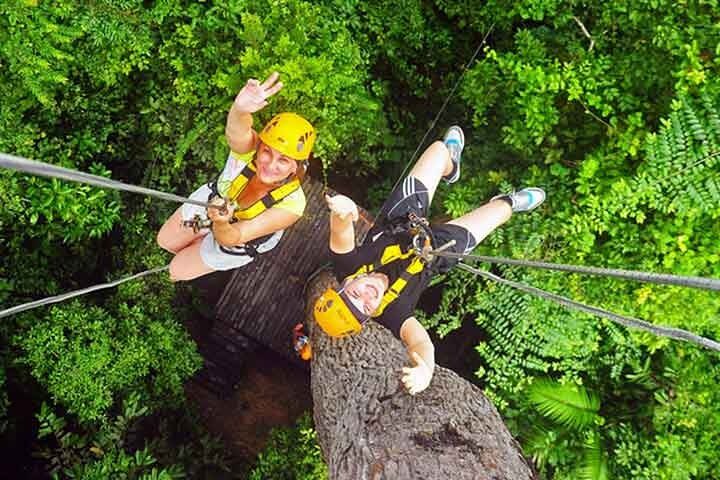 Zip Lining Adventure (Green Course) (15 Stations) - Pattaya image