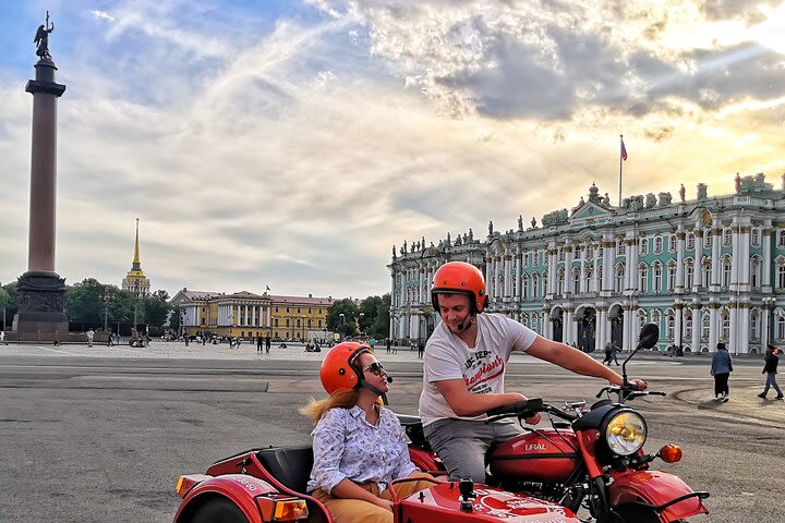 1-Hour Motorcycle-Sidecar Panoramic Tour of St. Petersburg image