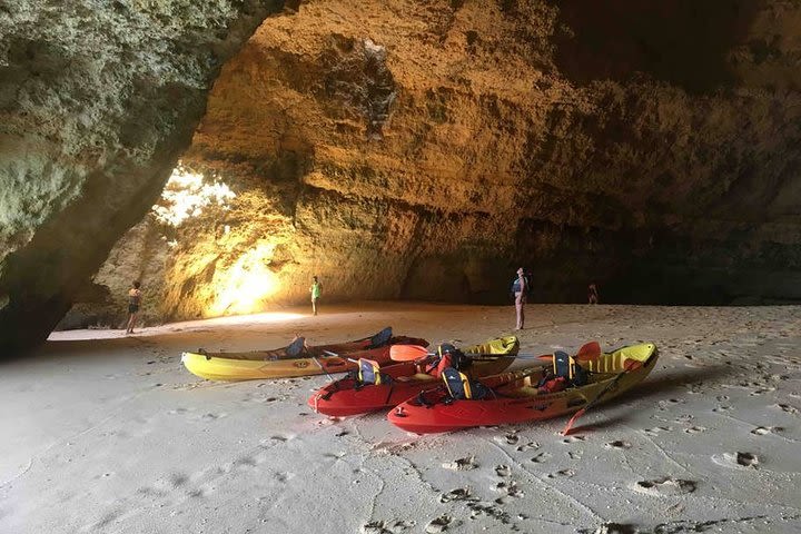 Explore Algarve Caves & Wild Beaches Kayak Tour with small-group image