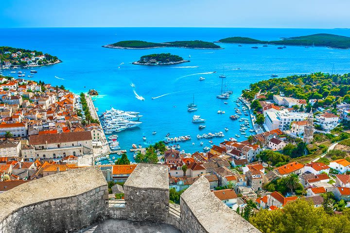 Private Blue Cave, Hvar and Vis tour with Mercan 34 speedboat image