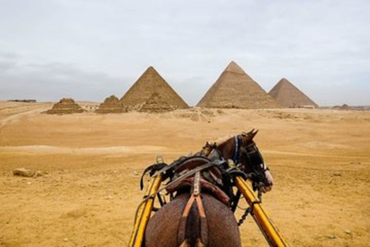 Giza Pyramids Private Half-Day Tour by Horse Carriage image