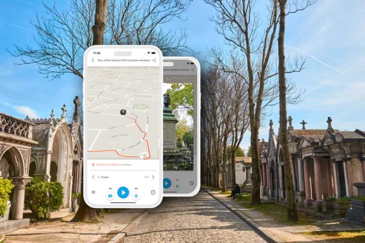 Tour of the famous Père Lachaise cemetery image