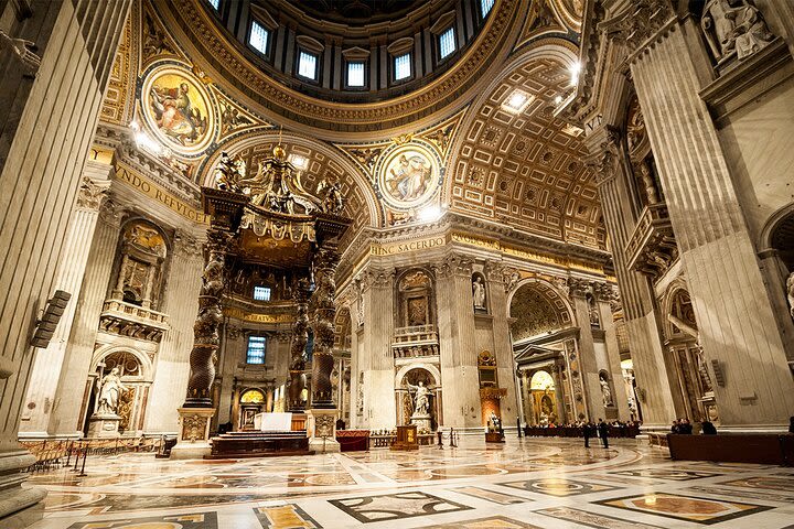 St Peter's Basilica Semi Private Tour, with Dome Climb & Grottoes (Optional) image