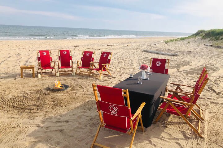 Luxury Beach Bonfire and Picnic Dinner in Montauk image