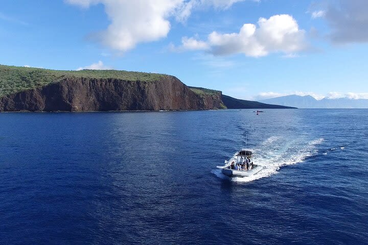 6hr Adventure Rafting Snorkel & Dolphin Watch Tour from Lahaina, Maui to Lanai image