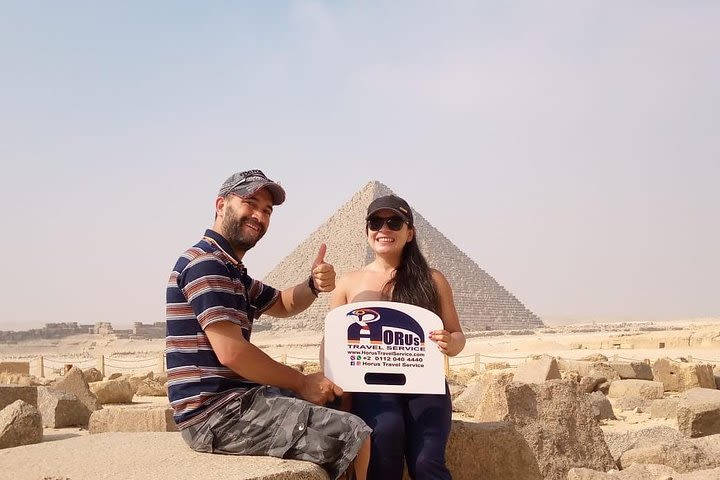 Private Full-Day Tour to Giza Pyramids, Memphis and Sakkara image