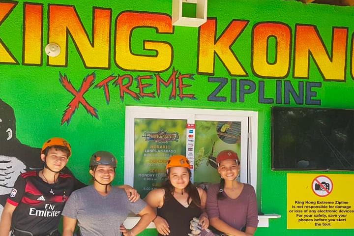 King Kong Extreme Zipline, City Tour and Transfer image