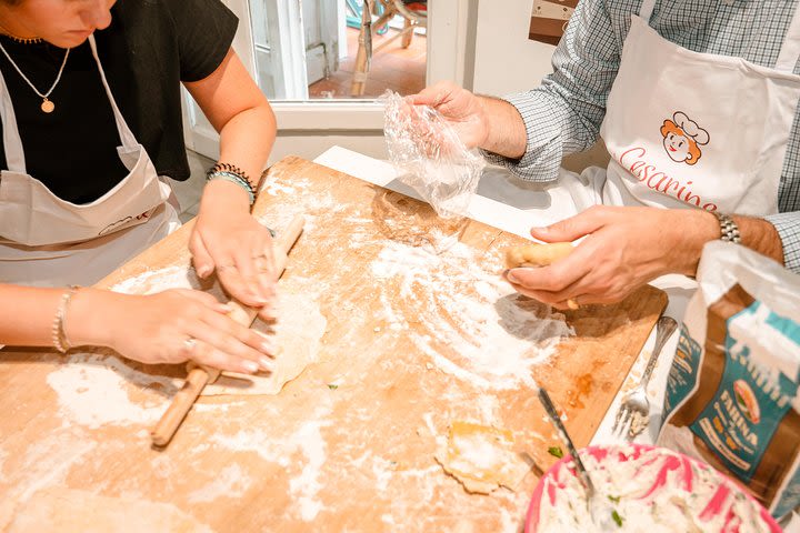 Small Group Market tour and Cooking class in Siena image