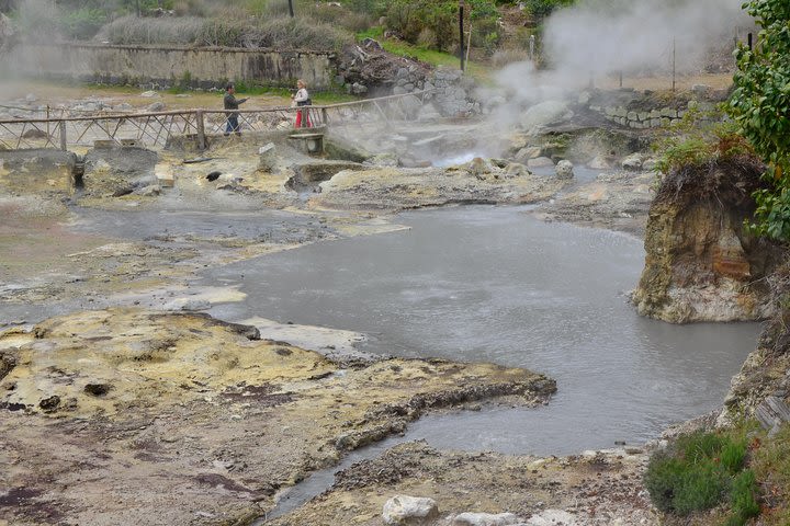 Full-Day Furnas Tour: Lake, Fumaroles and Thermal Pools 4x4 image