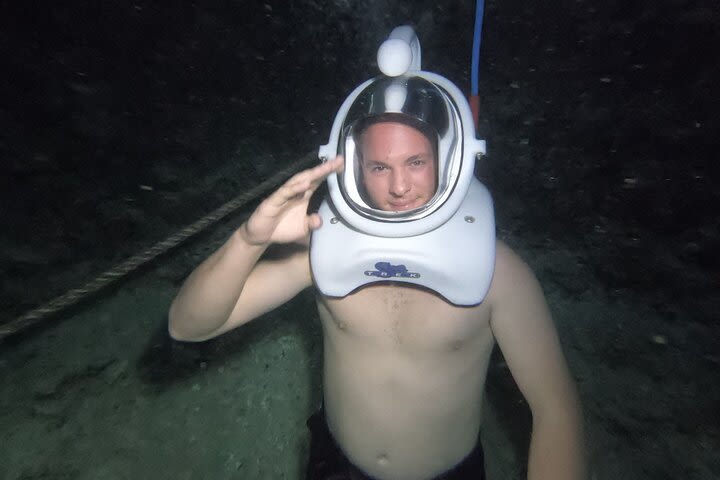 Sea Trek Underwater Night Dive Experience in Cozumel image