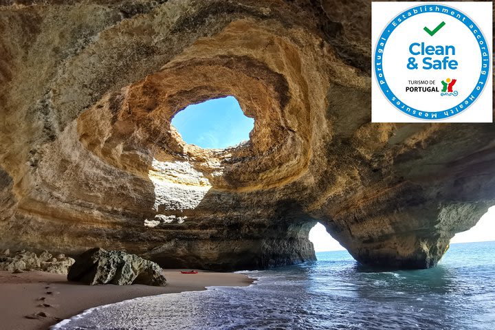 Kayaking in Secret Algarve Benagil Caves image