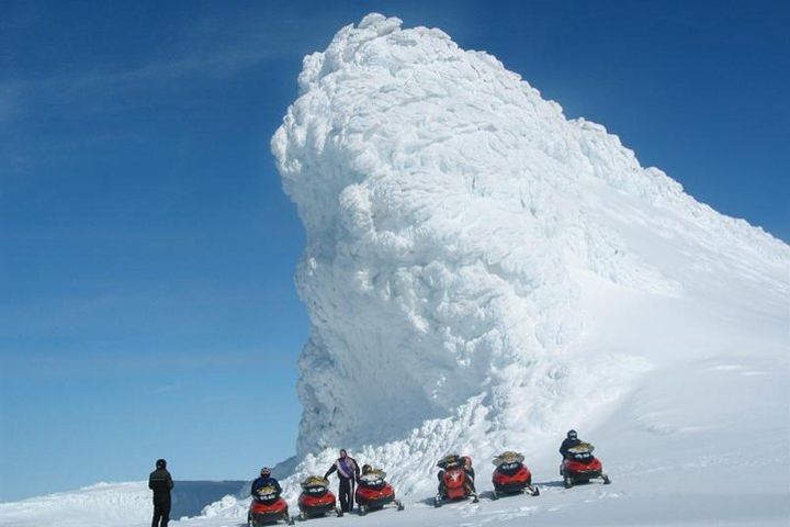 South Coast Private Tour from Reykjavik with 1 hour of Snowmobiling on a Glacier image