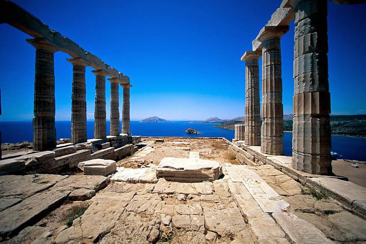 Sunset private tour to Sounion - Temple of Poseidon  image