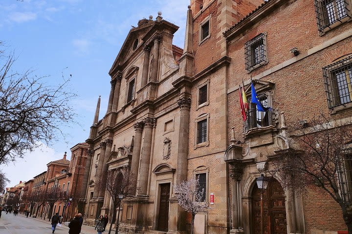 Alcala de Henares and Cervantes from Madrid image