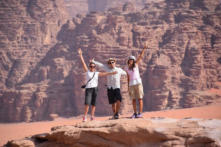 4 Day Private Tour: Petra Jerash Mount Nebo Karak Castle Wadi Rum Red & Dead Sea image