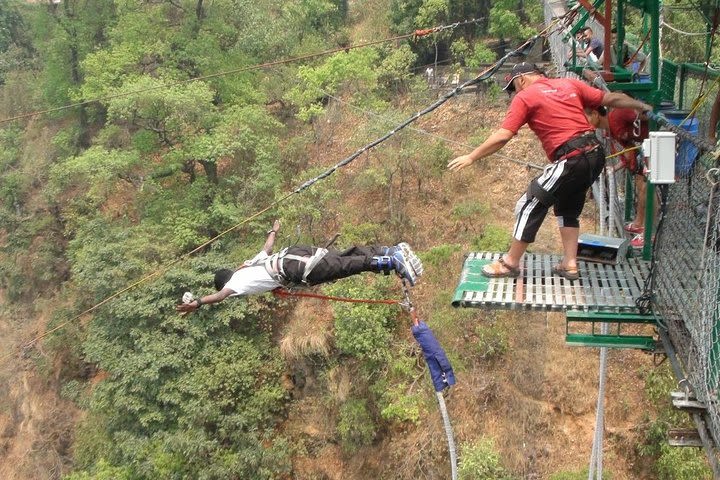 Bungy Jumping in Nepal  image