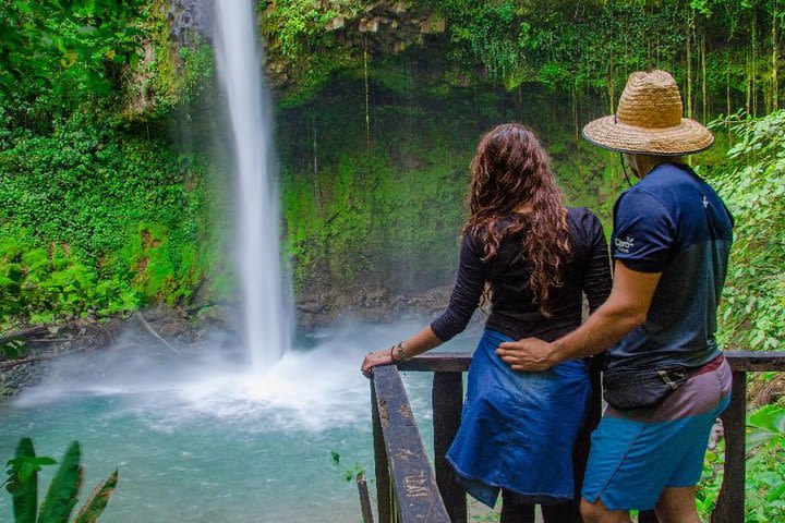 FULL DAY COMBO 1: Hanging Bridges + Waterfall Hike + Farm Lunch + Volcano Hike image