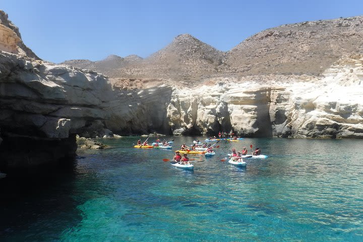 Kayaking tour through volcanoes of Cabo de Gata Natural Park image