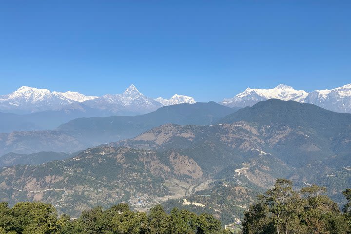 Day Long Hiking from Sarangkot to World Peace Stupa image