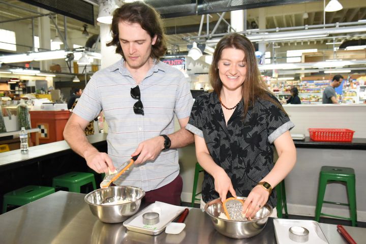 2 Hour Historic Market Food Tour + Hands-on Biscuit Class image