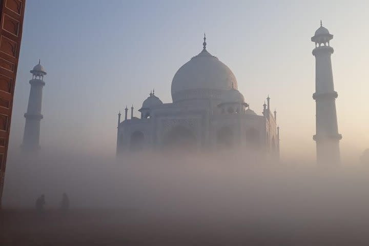 #1 Sunrise And Sunset Private Taj Mahal Tour With Fatehpur Sikri From Delhi image