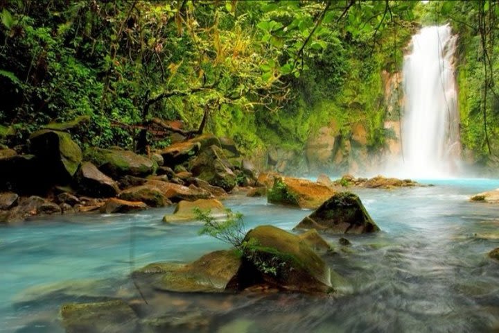 Rio Celeste Tenorio Volcano and Labyrinth Katira From San Jose image