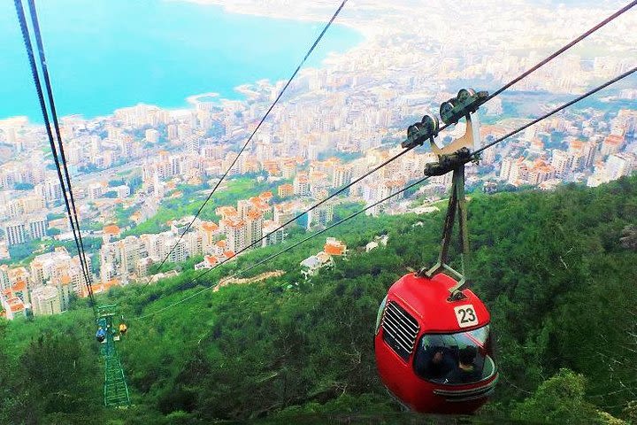 Full-Day Private Trip to Jeita Grotto, Harissa and St Charbel from Beirut image