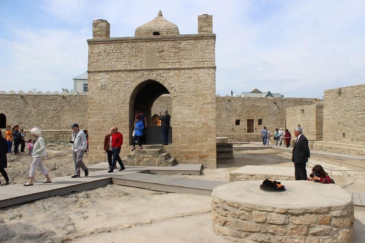 Around Baku Full day Group tour: Gobustan, Mud Volcanoes & Trails of fire image