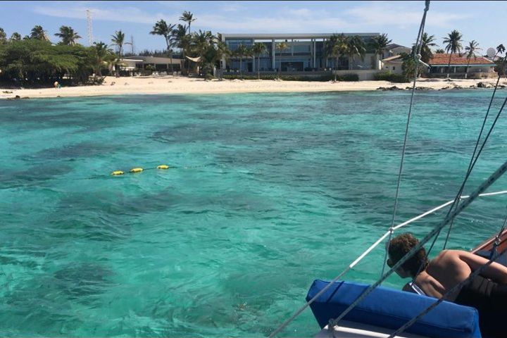 Adults Only Catalina Bay Small-Group Afternoon Snorkel Sunet Sail with Snacks image