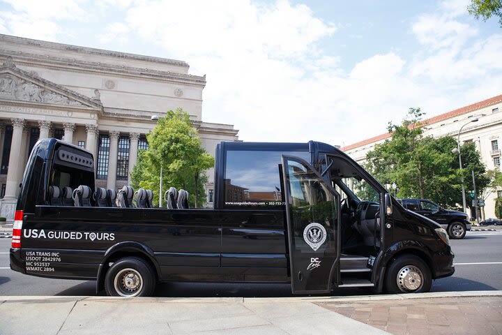 Glass-Top or Open-Top Convertible Bus Tour of DC image