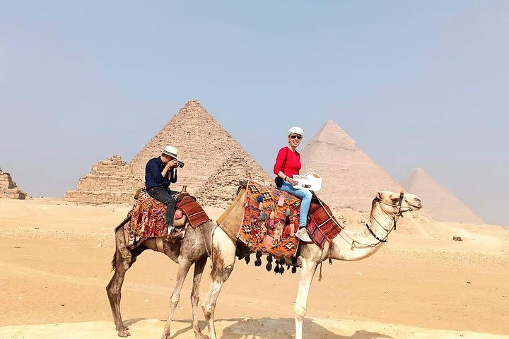 Camel Ride at The Pyramids of Giza image