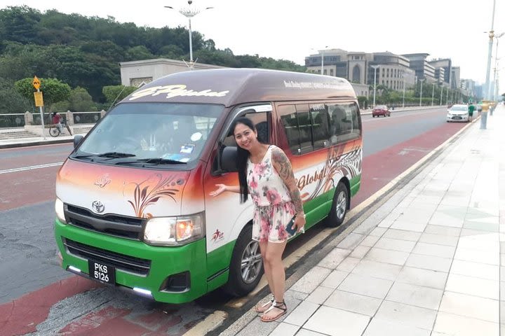 Malacca City To Kuala Lumpur City EN-ROUTE Putrajaya City Tour image