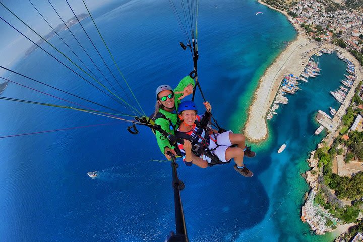 Tandem Paragliding Fly Over Lycia, Kas and Meis image